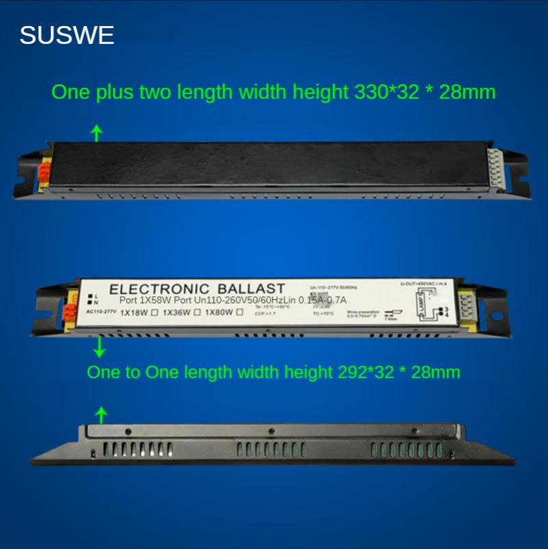 Ballast with indicator lamp can be equipped with preheating start disinfection lamp fluorescent lamp electronic ballast