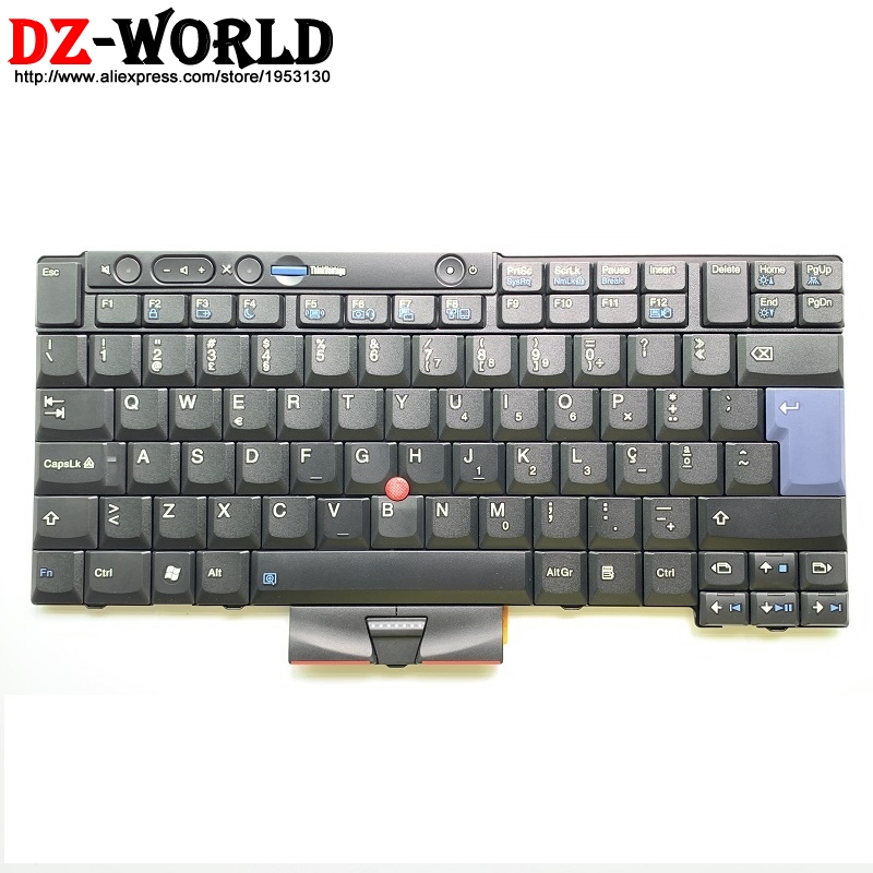 Portugais Clavier pour Lenovo Thinkpad X220 X220i T410 T410S T420 T420S T510 T520 T520i W510 W520 Portugal Teclado 45N2233