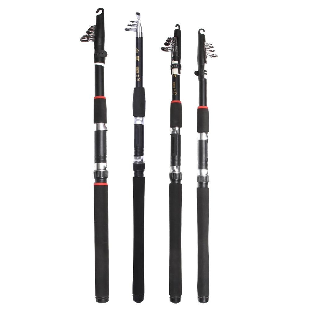 2.1-3m glass fiber Telescopic Spinning Fishing Rod and Reel set Combos Full Kit Fishing Gear Fishing accessories Fish hook
