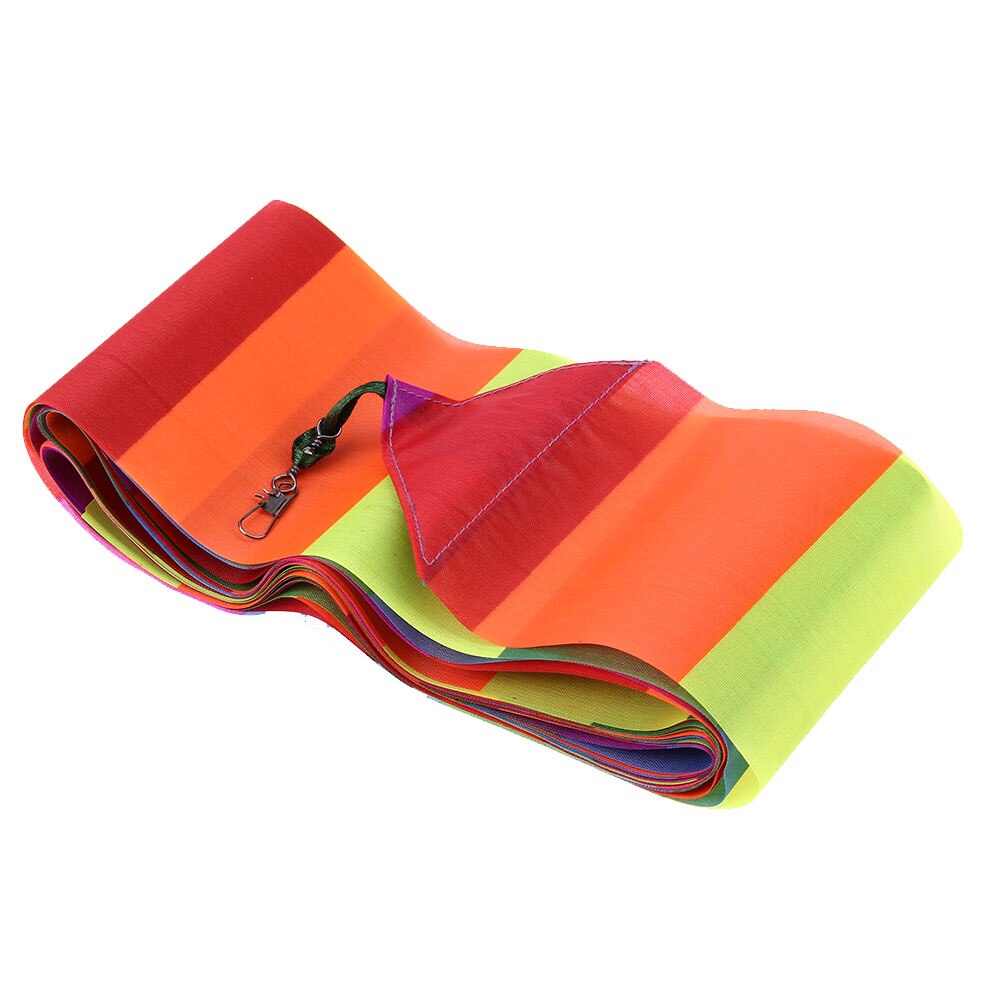 10 Meter Regenboog Bar Vlieger Staart Voor Delta Kite Stunt Kite Kids Kite Accessoires Speelgoed Kleurrijke Kinderen Outdoor Fun Sport speelgoed