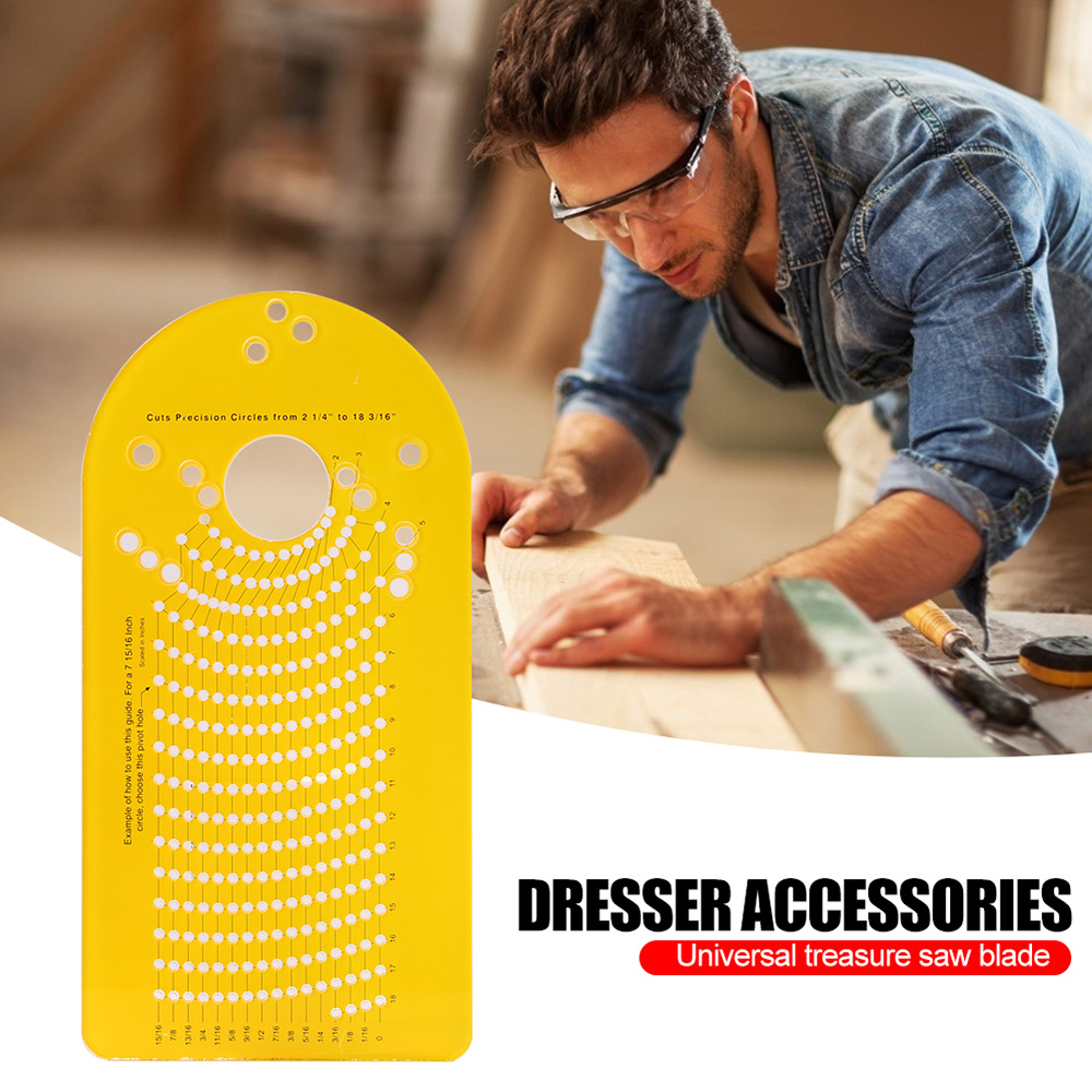 1 Pc Circle Cutting Jig For Electric Hand Trimmer Wood Router Woodworking Milling Circle Groove DIY Hand Woodworking Tool Set