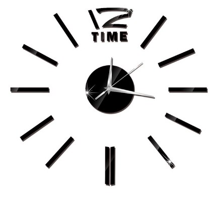 3D horloge murale miroir Stickers muraux salon Quartz montre décoration pour la maison bricolage horloges autocollant reloj de pared: 8