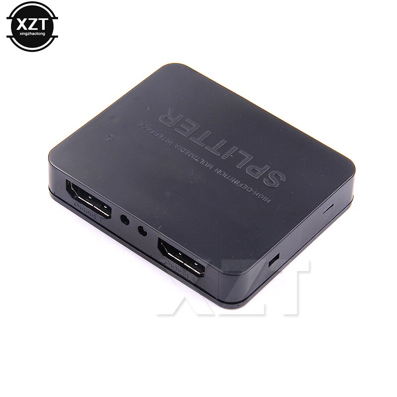 Hdmi-Compatibel Splitter Converter 1 Ingang 2 Uitgang Splitter Switcher Box Hub Ondersteuning 4K * 2K 3D 2160p1080p Voor XBOX360 PS3/4