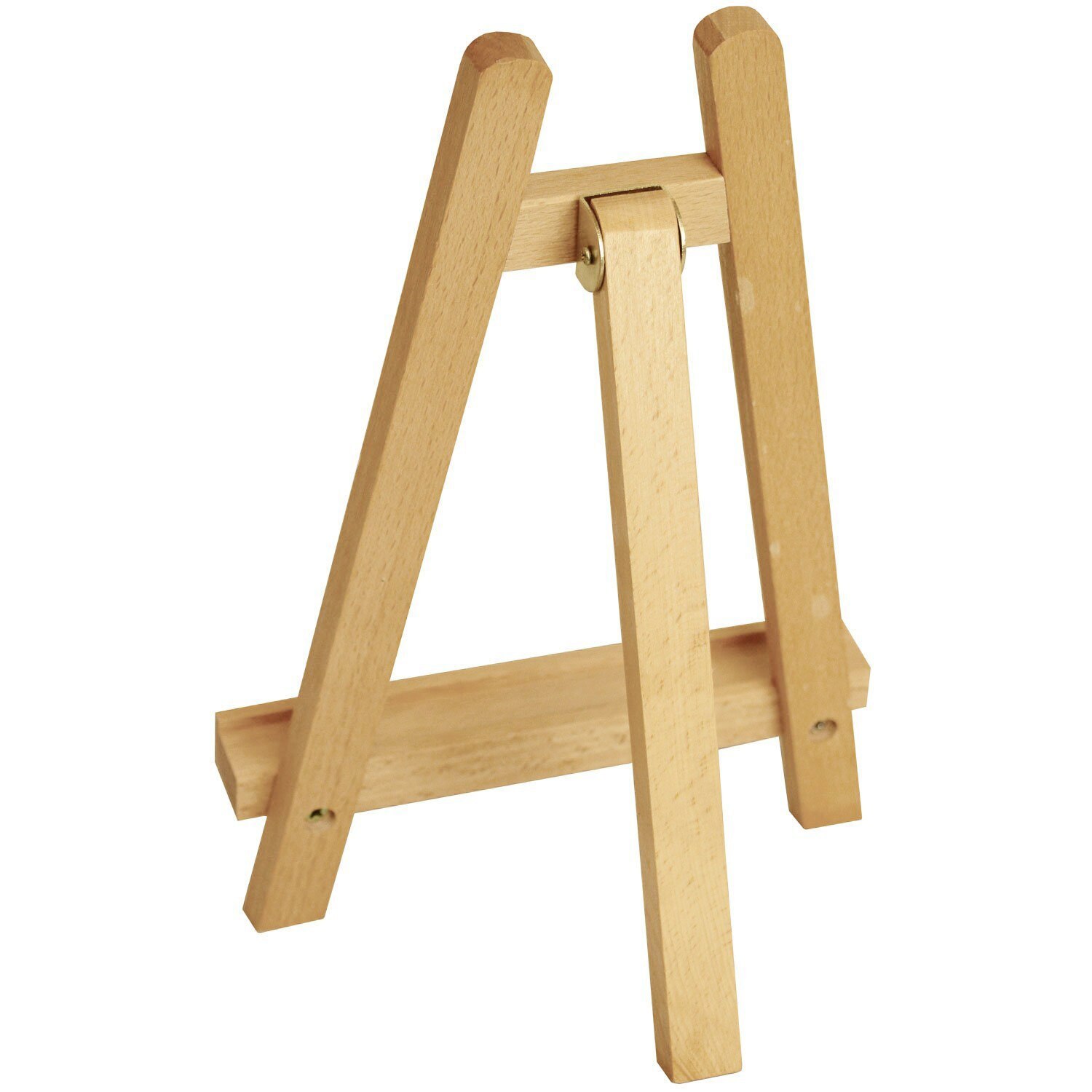 Petit Chevalet De Table En Bois 30 X 19 Cm - Support Toile Et Photos - Pin Naturel
