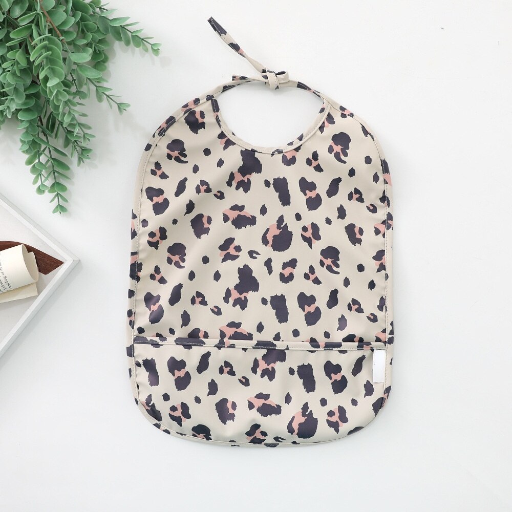 Bavaglino a maniche lunghe bavaglino per neonato bavaglino impermeabile con tasca per bambini rutto stoffa ragazza ragazzo arte grembiule accessori 6-48 mesi: Style22 / 12-24 Months