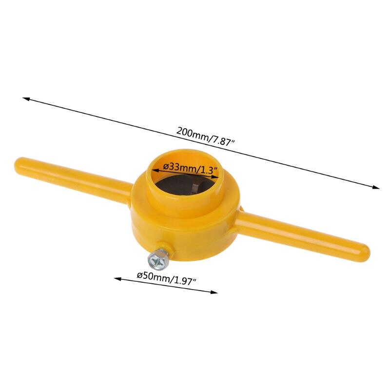 PVC Thread Maker Tools Kit NPT Die Set Pipe Threader For Pumps Pipes Hand Tool Set