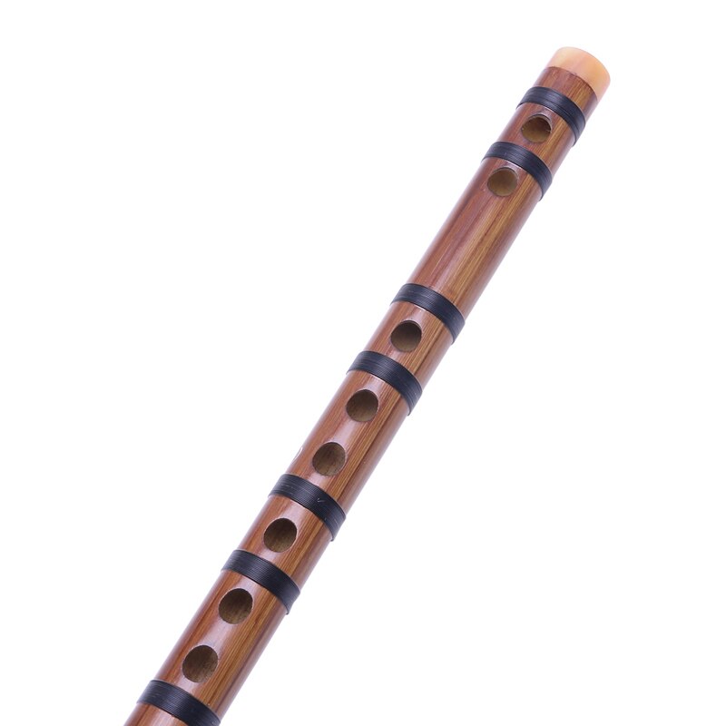 Japanische Bambus Flöte 7/8 HON - Handgemachtes Musikinstrument Mit Etui