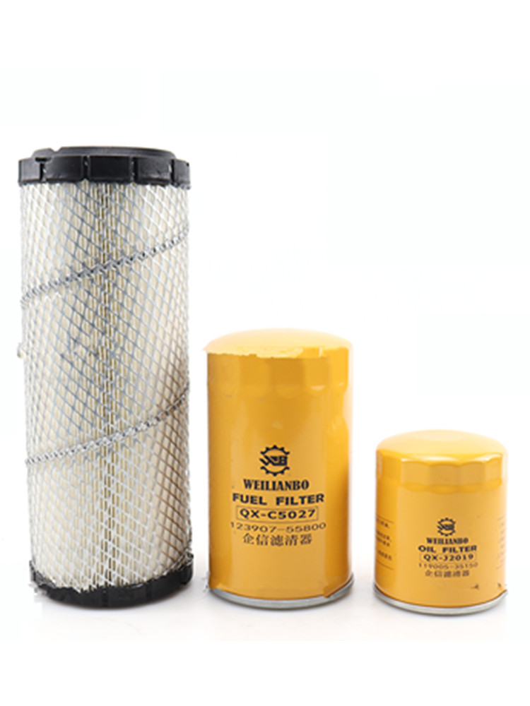 Für xcmg xe35u Bagger öl Diesel- Luftfilter Element Hydrauliköl Einlass Öl rücklauf Filter Element Pilot Filter Element Teile