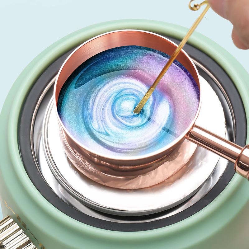 Duży piec elektryczny do pieczętowania, podgrzewacz do garnków, podgrzewacz elektryczny, kulki woskowe, topienie wosku, łyżka do pieczętowania lakiem