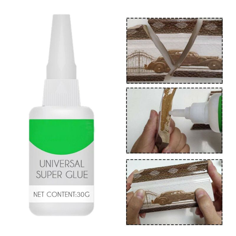 Universal Super Glue Strong plastic Glues for Resin Ceramic Glass Metal 30ml