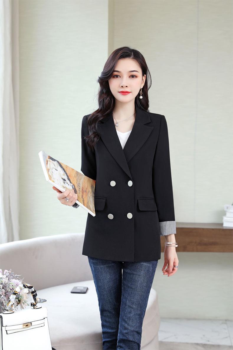 7XL grande taille femme costume noir costume printemps automne Blazers veste femme Net rouge costumes manteau femme