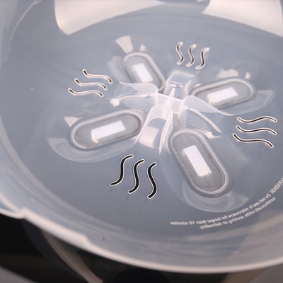 Magnet Splatter Guard Microwave Cover Hover Anti-Sputtering Cover With Steam Vent