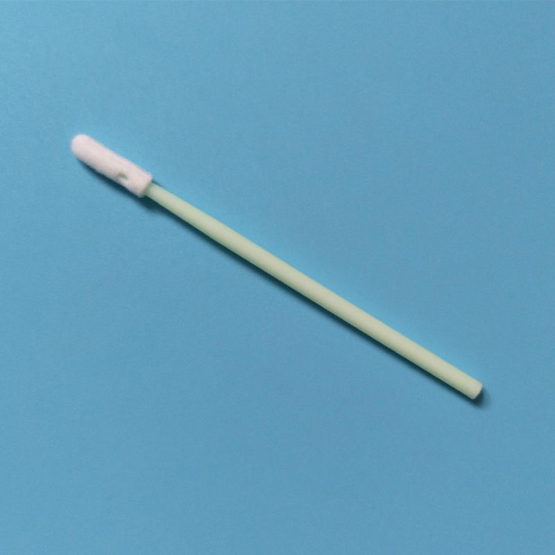 100 Stks/pak Kleine Ronde Kop Schuim Tip Wattenstaafje Stofvrij Spons Sticks