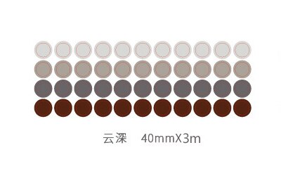 Washi Tape Kleur Stippen Decoratieve Plakband Voor Stickers Te Doen Lijst Diy Sticker Scrapbooking Base Label Dagboek Briefpapier: 06