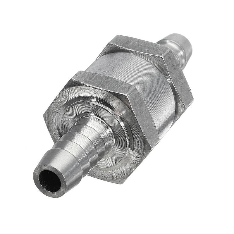8mm auton polttoöljy diesel bensiini takaiskuventtiili yksisuuntainen alumiiniseos
