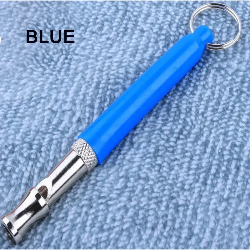 JJYY Ultraschall-Hundetraining-Abschreckpfeife, Hundepfeife zum Stoppen des Bellen, Bellenkontrolle für das Training von Hunden, Abschreckpfeife: Blau