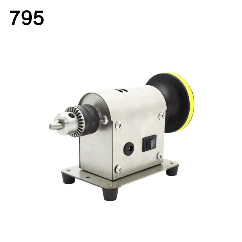 Multifunctionele Jade Carving Machine Kleine Snijmachine Tafelcirkelzaag Houtbewerking Polijsten Tool Slijper Met Adapter: 795