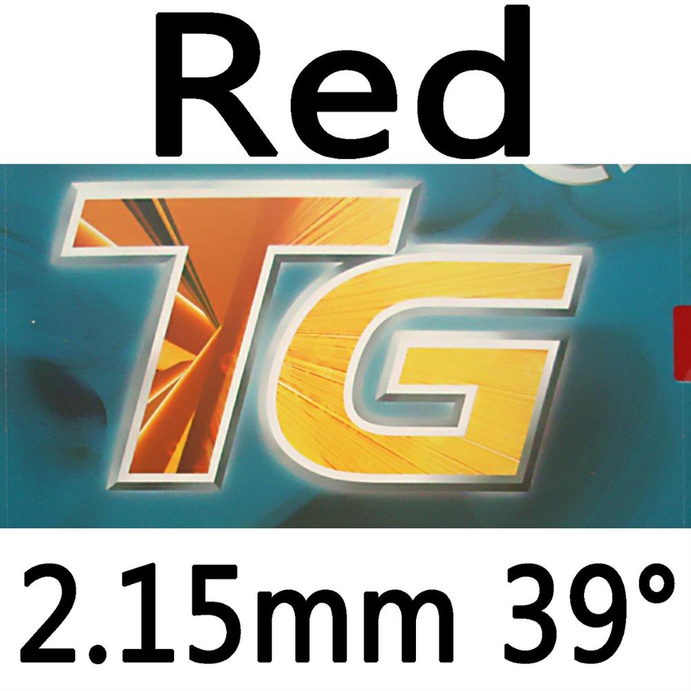 DHS NEO Skyline TG3 contrôle + Speed Pips en caoutchouc, Tennis de Table, ping-pong avec éponge: Red 2.15mm H39