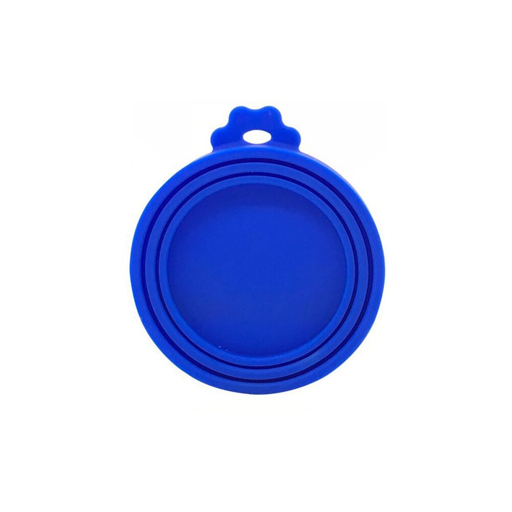 3 In 1 Reusable Food Storage Lid Keep Fresh Tin Cover Cans Cap Pet Can Box Cover Silicone Can Lid Kitchen Sealing Supplies: C