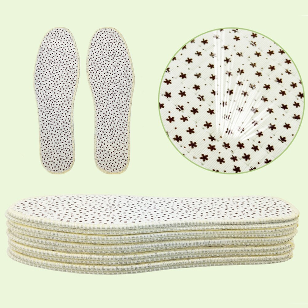 Unisexe pur coton chaussures coussin semelles intérieures pour chaussures confort sain Inserts semelles Sport absorber la sueur patin à chaussures