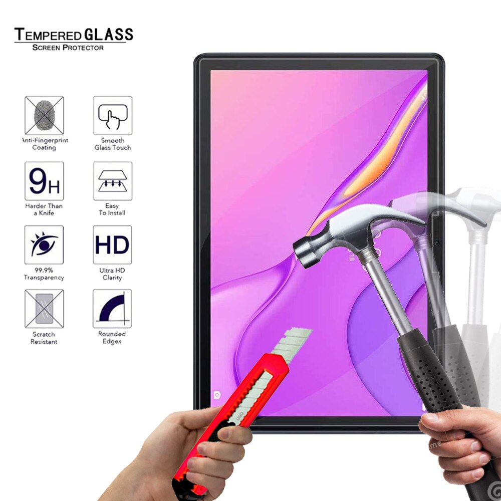 Voor Huawei Matepad T10 9.7/Matepad T10S 10.1 Hd Tablet Gehard Glas Tablet Screen Protector Water-Proof Beschermende film: Default Title