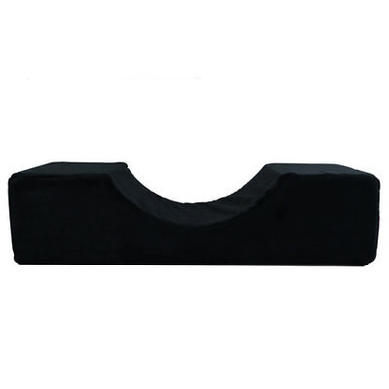 Lash Pillow Eyelash Pillow Neck Support Soft Graft Eyelashes Memory Foam Pillow Extensions Salon Makeup With Pocket U Shape: black