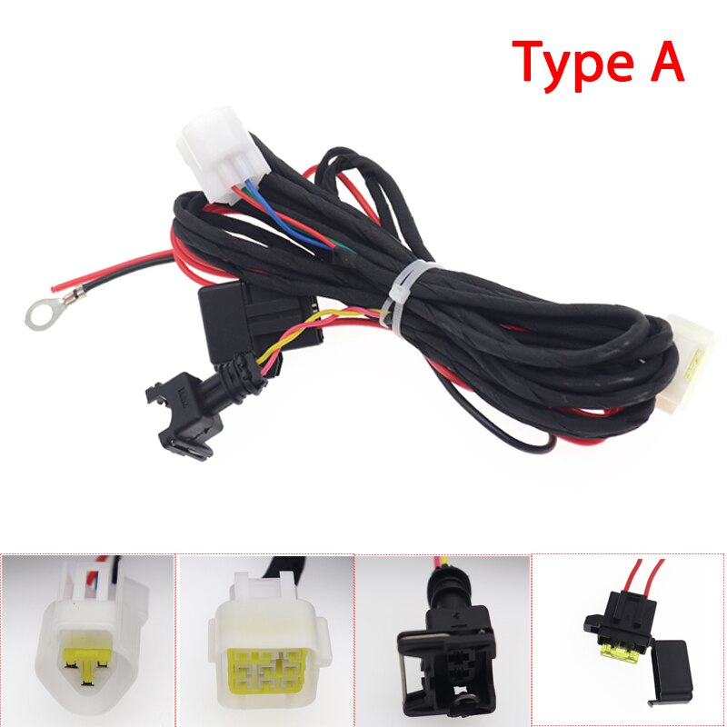 For Eberspacher Heater Harness Main Wire Harness for Air Parking Heater For Cars Truck Caravan Boat 7 Lines 9 Hole: Type A