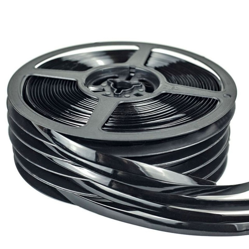 Self-adhesive Beautiful Seam Kitchen Sink Gap Waterproof Tape Flooring Ceiling Background Skirting Line Wall Decoration: black