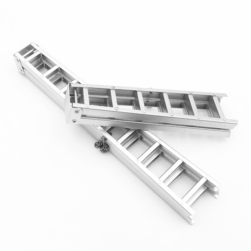 Aluminium Mini Ladder Voor 1:10 Rc Rock Crawler Axiale Scx10 90046 D90 D110 Tamiya Cc01 Traxxas Trx-4