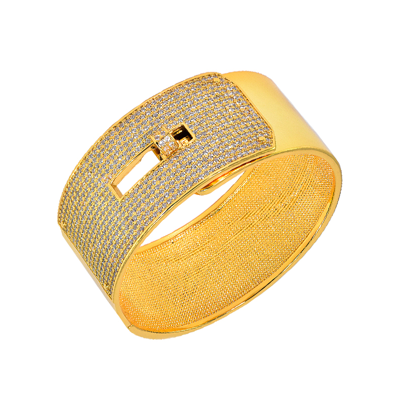 After cz zircon bangles personality custom bracelet jewelry custom cuff bracelet & bangle women jewelry