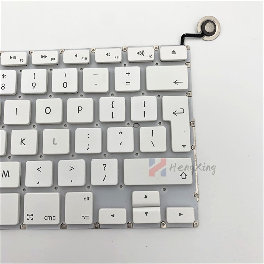 A1342 UK keyboard For MacBook 13" A1342 Laptop keyboard White UK US English Keyboard MC207 MC516 EMC 2350 Late Mid