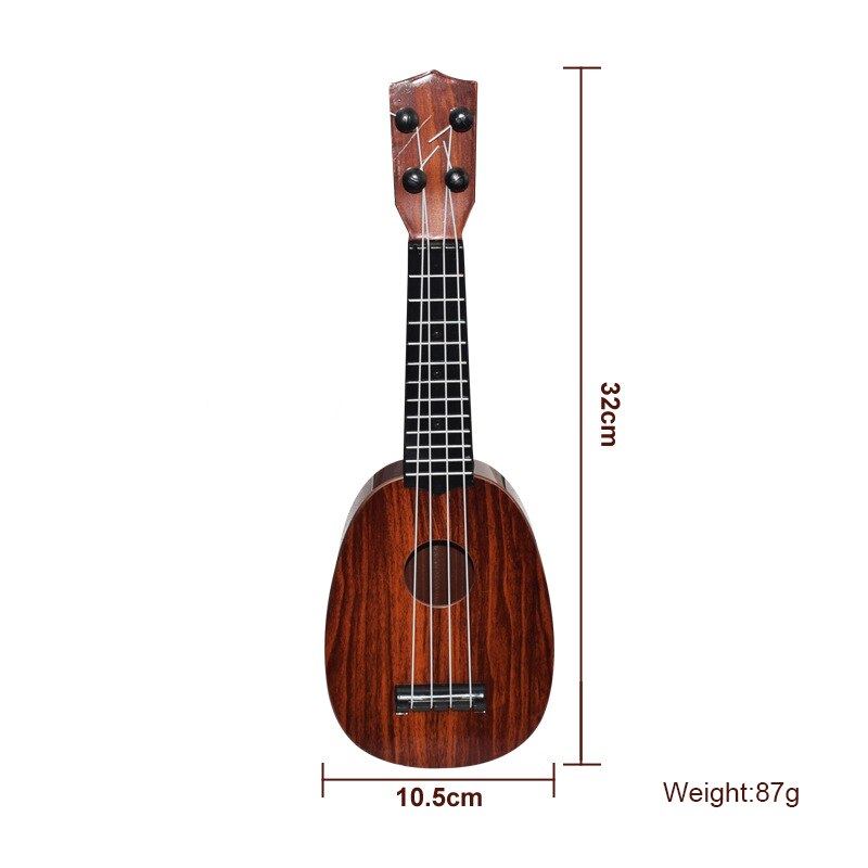 44 centimetri mini ukulele Simulazione Chitarra per Bambini Giocattoli Classici Imparare la Musica per Bambini Giochi di imitazione di Musica Gioco di Interesse di Sviluppo: 8