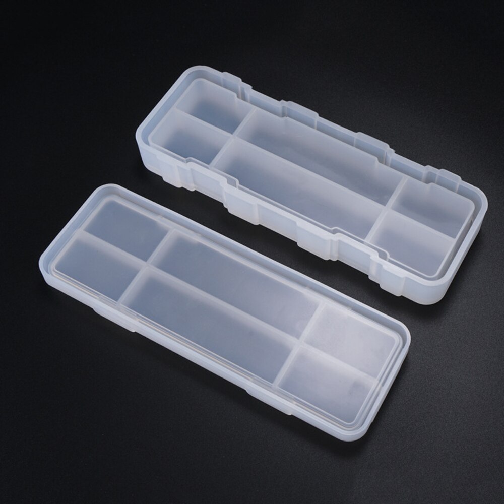 Silicone Mold DIY Egg Box Crystal Glue Mold Craft Storage Box Mold Jewelry Cosmetics Box Egg Storage Box Decoration