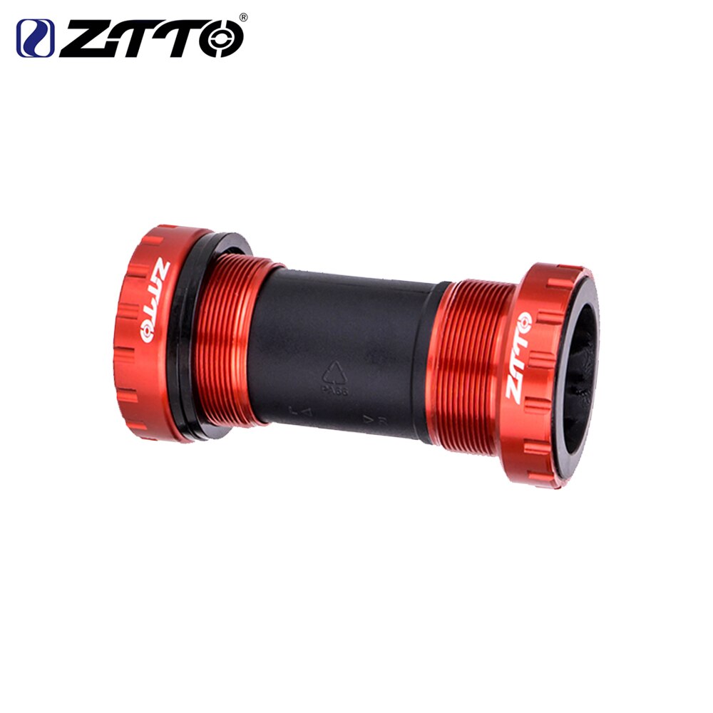 ZTTO MTB Bike BSA DUB Bottom Bracket Bicycle BB Sealed Bearing Thread 68 73mm BSA68 Shell 28.99mm spline Axis Mountain Road Bike: BSA-DUB Red