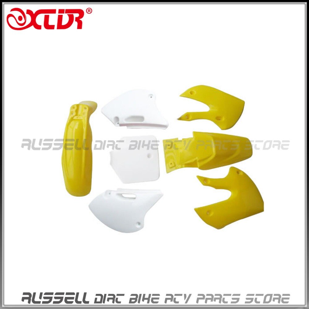 Bbr plast fender kits cover fuld set til bbr style dirt bike / pit bike