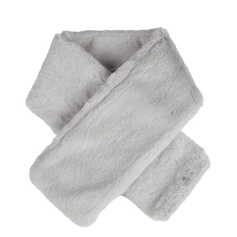 Outdoor winter muts sjaal set dames heren warme zachte mutsen oor mutsen met sjaal russische oesjanka mutsen sneeuwmutsen: Sjaal grijs