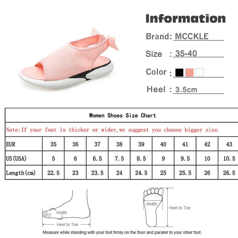 MCCKLE été femmes sandales plates Peep Toe maille tissu sandale noeud papillon femme chaussures plates sans lacet confort chaussures décontractées