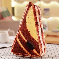 Cojines de comida de felpa para niños y niñas, almohada de felpa con , ideal para aperitivos, tartas, cerveza, café y baquetas: 50cm Tiramisu