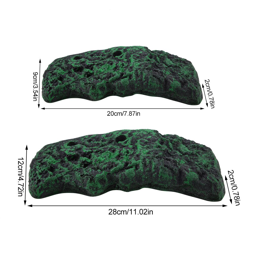 Turtle Platform Toy Float Island Aquarium Fish Tank Reptile Decor Bask Crawler Roof Terrace Climb Ornament Decoration