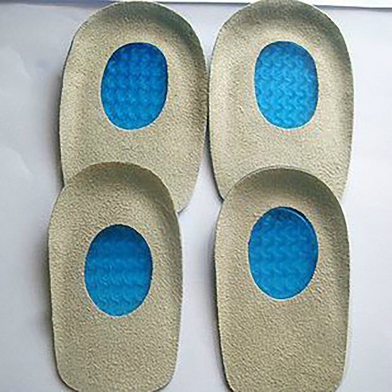 1PC Insoles Silicone Gel Heel Cushion Soles Relieve Foot Pain Protectors Spur Support Shoe Pad Feet Care Inserts
