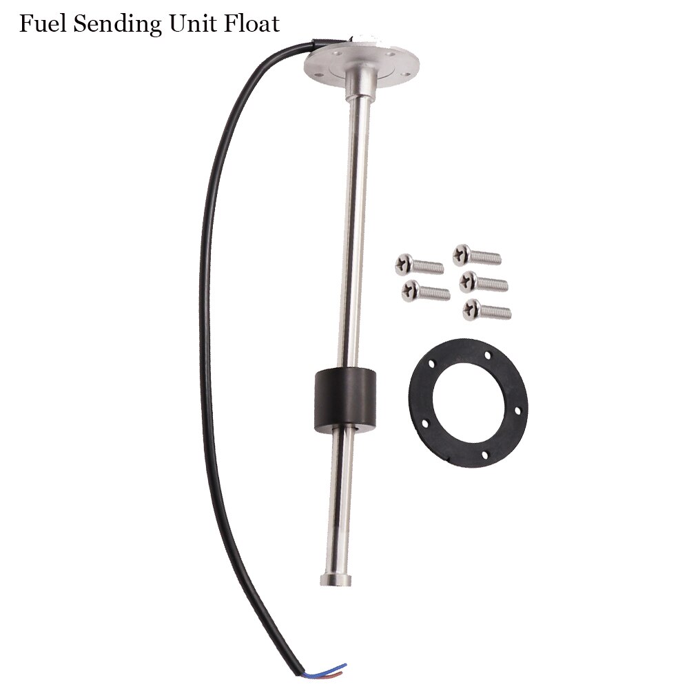 Émetteur de niveau de carburant en acier inoxydable | 240 ~ 33ohm /0 ~ 190ohm bateau jauge de niveau de carburant marin, capteur de débit liquide avec 150 200 300 350 450mm