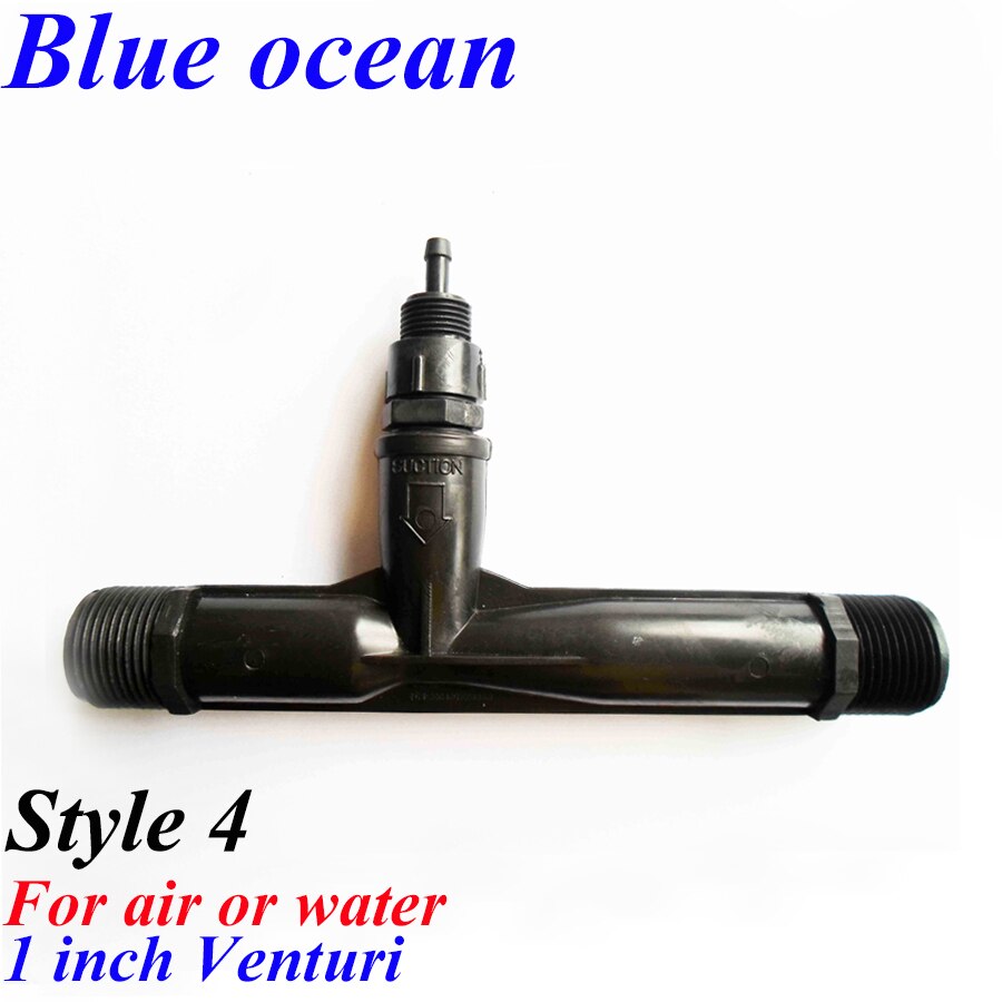 BO-0075V, venturi eingebaute rückschlag ventil PVDF Material Gas-flüssigkeit Rührgerät korrosion beständig wasser auswerfer