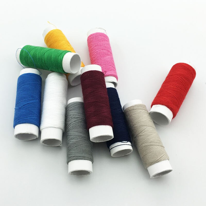 10pcs/set Sewing Thread Hand Sewing/Machine Sewing Embroidery thread 50 Yards Sewing Craft Tool Handmade Home supplies