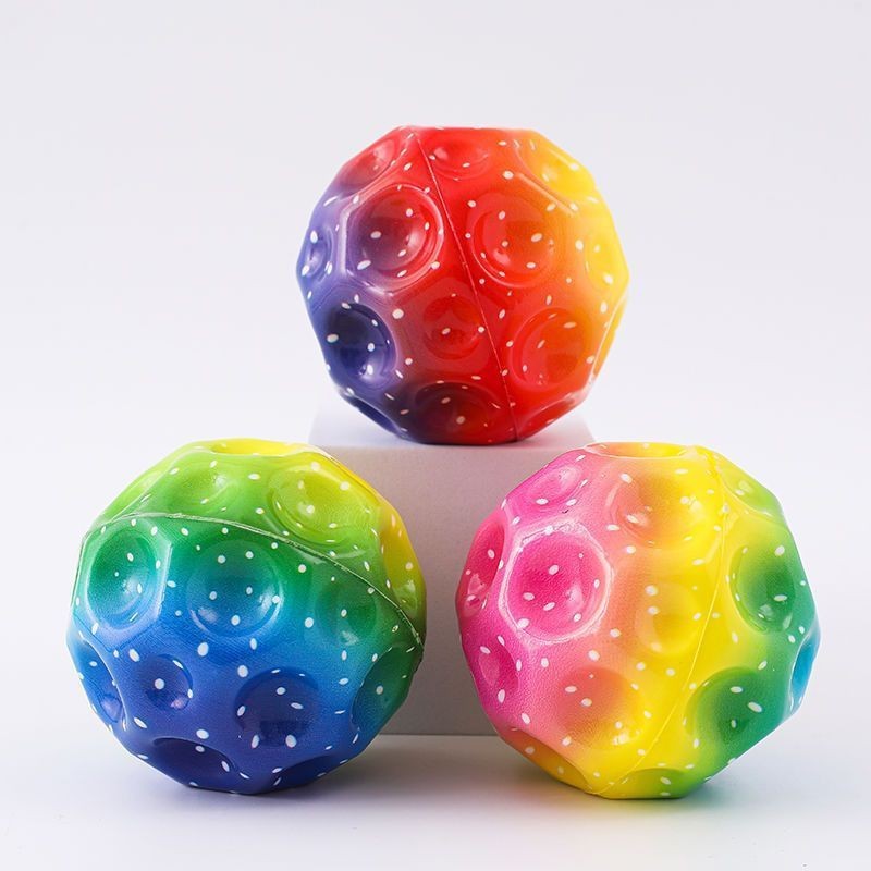 Moonball extrem hoch springenden Ball Raum Sprung ball Kinder Spielzeug Party Karneval Spaß bevorzugen Juguetes Cumpleaños Invitados Niños