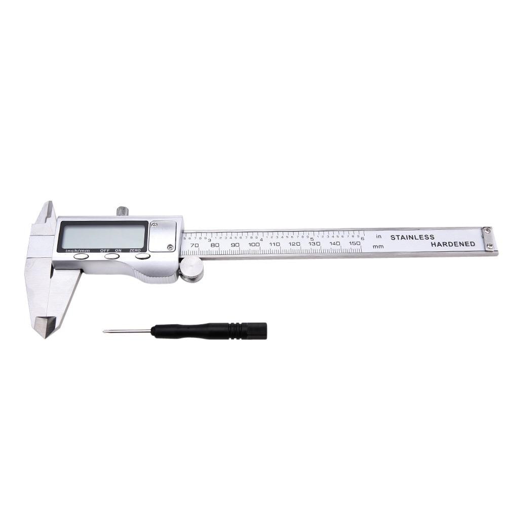 Metal Electronic Digital Vernier Caliper Micrometer Guage LCD