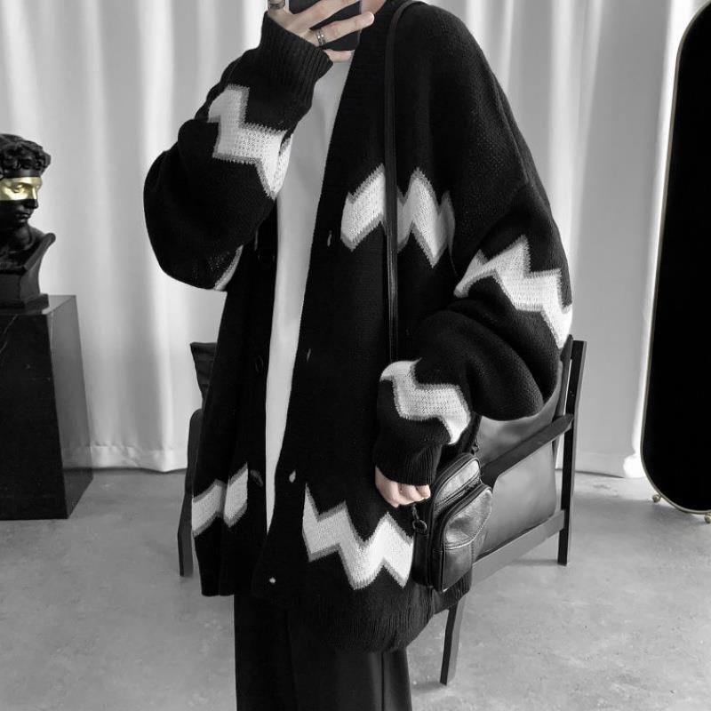Cardigan à Capuche Long Pour Homme Mymyguoe - Style Poncho Streetwear Décontracté - Pour Randonnée, Plage, Mi-Saison