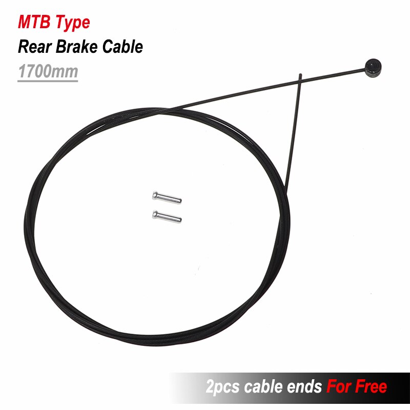 MTB Road Bike Shifter Brake Cable Mountain Bicycle Front Rear Derailleur Brake Core Lnner Wire Variable Speed Line: MTB-Rear