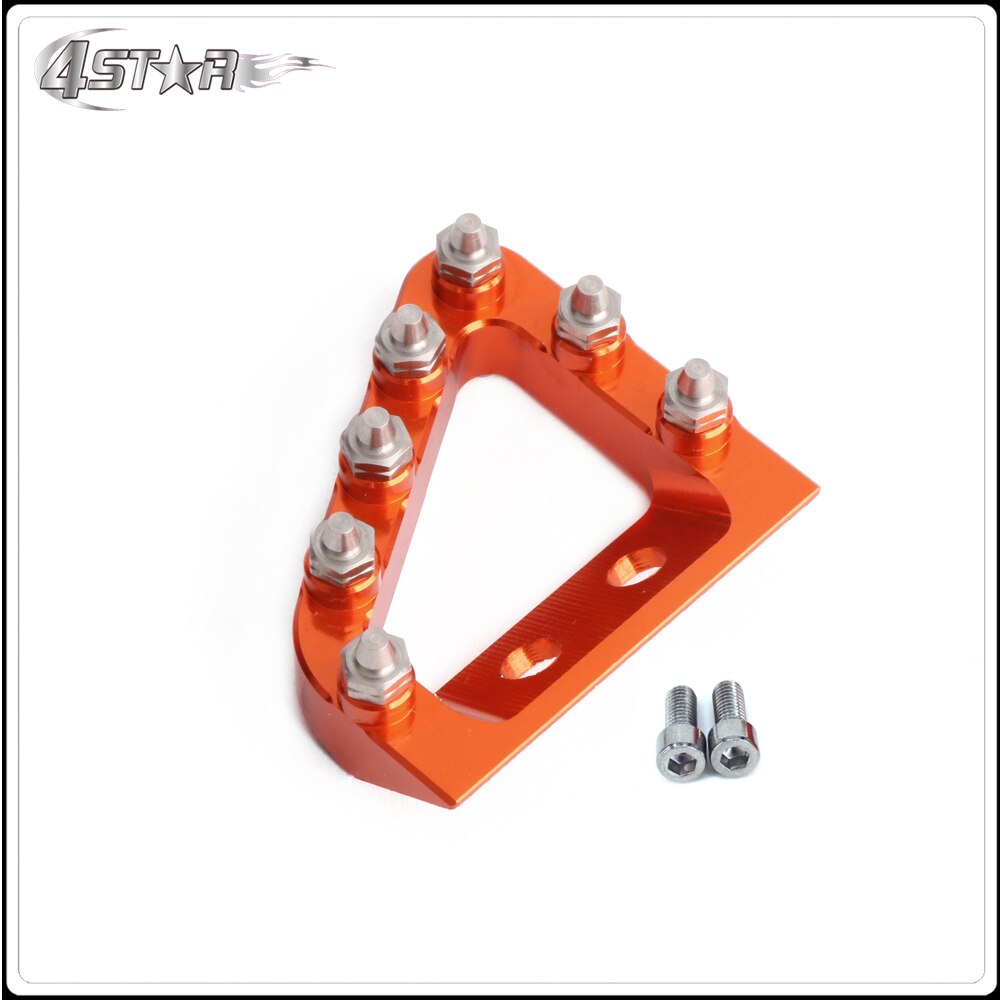Billet Motorcycle Rear Brake Pedal Step Tip For KTM SXF SX EXCF XCF XCW EXC 125-500 TE TC TX FE FC FX FS 50-501 16-20