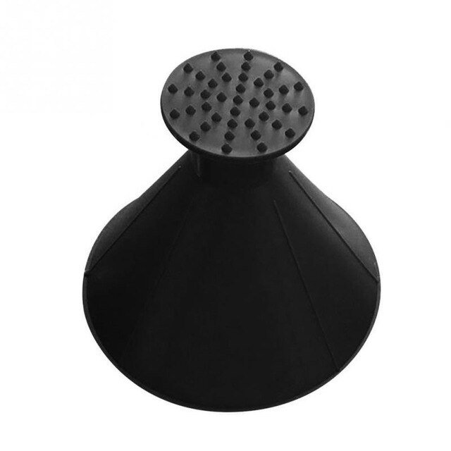 Magic Car Ice Scarper Car Windshield Snow Scraper Magic Cone-Shaped Windshield Ice Scraper Snow Remover For Car Squeegees: Black