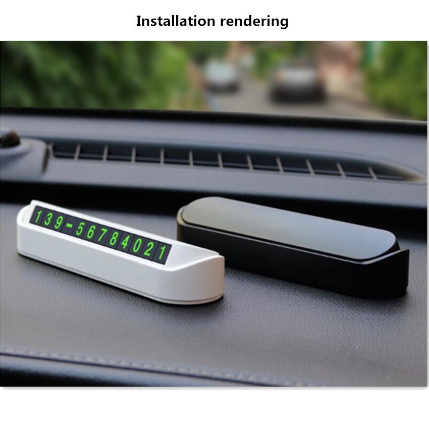Car Styling Telephone Number Card Sticker for jetta 6 granta lada duster renault toyota rav4 ford honda civic
